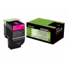 Toner Lexmark Cartridge 802XME magenta 3000 pagina's