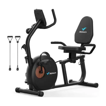 MERACH MR-S23B1-EU liggende ergometer (zwart)