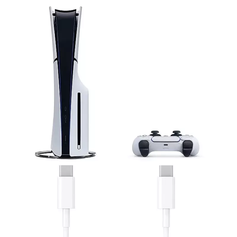 USB-C charge- en play-kabel SUBSONIC SA5634 voor PS5 – bekabeld opladen en dataverbinding