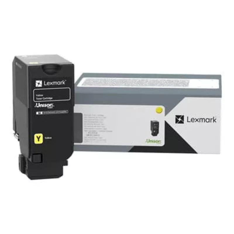 Lexmark 81C0X40 tonercartridge voor CX735adse, geel, Return Program