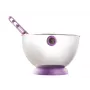 Mengkom- en garde-set ViceVersa Kogel Mogel violet – aanrechtkom met bijpassende garde, model 16242