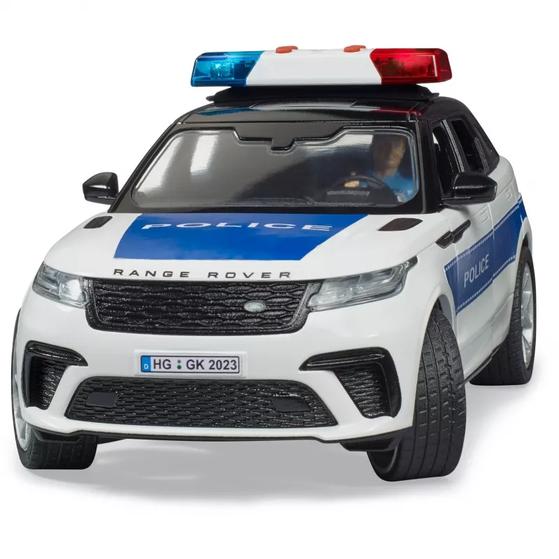 Voertuig Range Rover Velar politie met figuur
