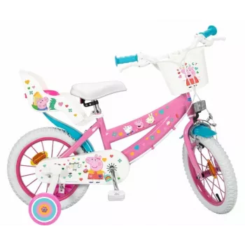 Kinderfiets 14 Peppa Pig roze 1495 TOIMSA