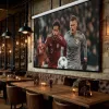 Maclean MC-561 elektrisch projectiescherm 135 300x168 cm 16:9 met wandbediening en afstandsbediening