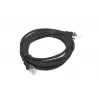 Patchkabel UTP Lanberg PCU6-10CC-0300-BK (RJ45 - RJ45, 3m, UTP, Cat. 6, kleur zwart) (PCU6-10CC-0300-BK)