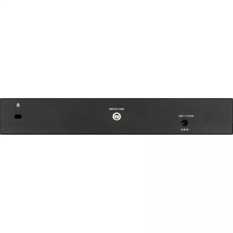 D-Link DGS-1210-10P managed L2 Gigabit Ethernet (10/100/1000) Power over Ethernet (PoE) 1U zwart