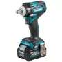Accu-slagschroevendraaier TW004GD201 XGT, 1/2 inch, 40 volt (blauw/zwart, 2x Li-Ion-accu 2,5 Ah, in MAKPAC maat 2)