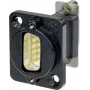 Neutrik NADB9MF-B kabeladapter VGA zwart - roestvrij staal (NADB9MF-B)