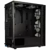 Kolink Observatory HF Glass ARGB midi-tower - zwart