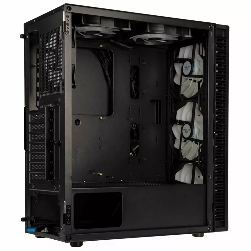 Kolink Observatory HF Glass ARGB midi-tower - zwart