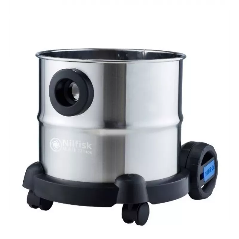 Nilfisk MULTI II 22 RVS-reservoir stofzuiger nat- & droogzuiger 1200 W stofzak