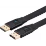VALUE DisplayPort-kabel v1.4 DP-DP plat ST/ST 2m - kabel - digitaal/beeld/video - 2 m (11.99.5862)