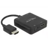 Audio-converter DeLOCK 62784 zwart