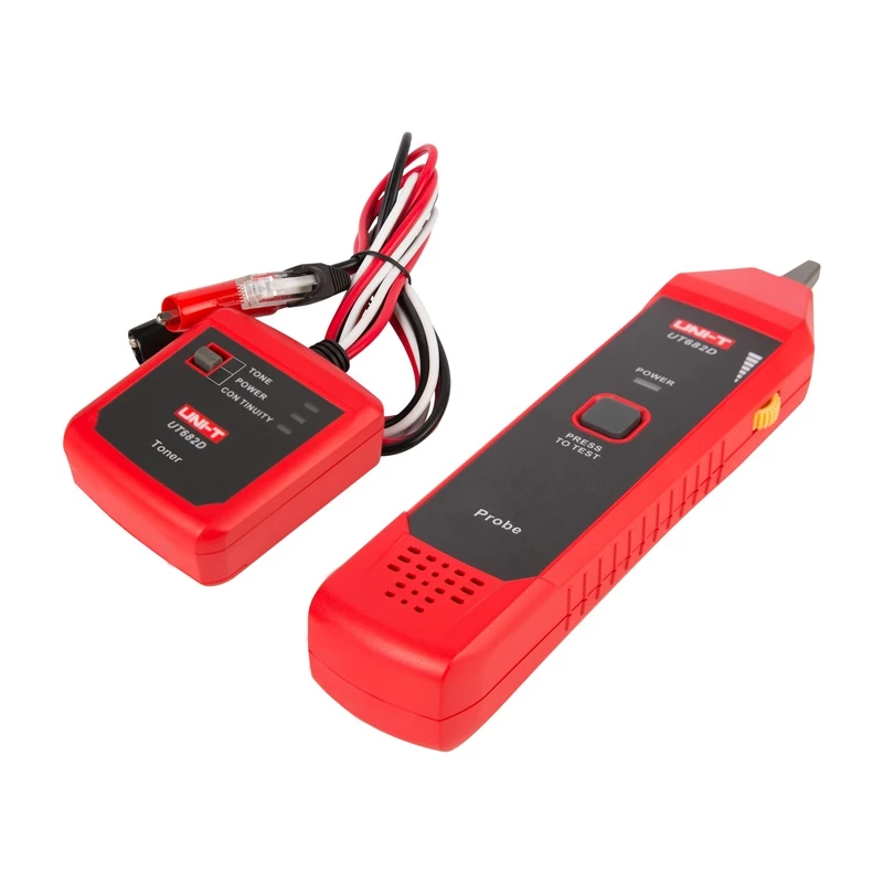 Kabeldetector Unit UT-682D met LCD-display en akoestisch alarm