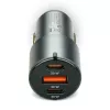 Auto-oplader everActive CC-40Q QC3.0 60W, USB-autoadapter voor het opladen van mobiele apparaten