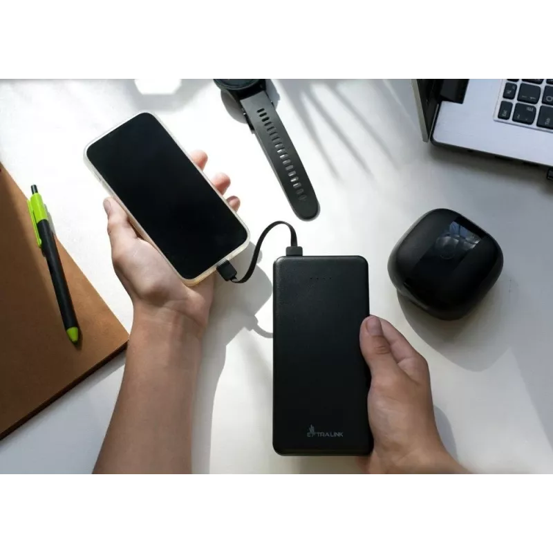 Draagbare powerbank Extralink EPB-078B 10000mAh