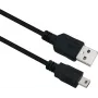 USB-kabel helos 288316 — USB-A-stekker naar mini-USB-B 2.0, 3 m lengte