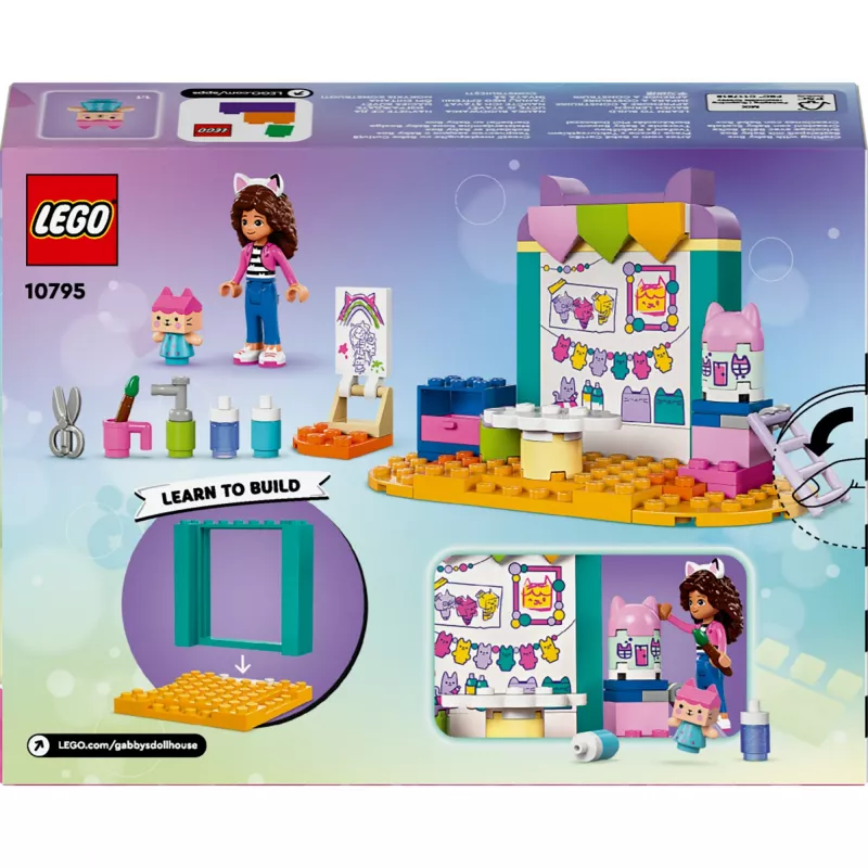 LEGO GABBY’S DOLLHOUSE 10795 knutselen met baby box