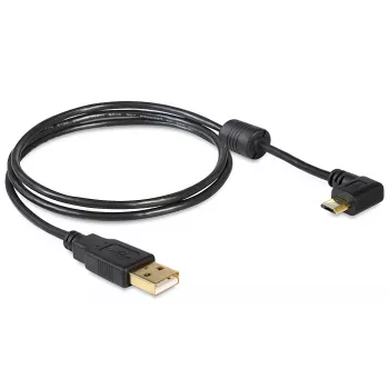 USB-kabel DeLOCK 83147 USB 2.0 1 m USB A Micro-USB B zwart