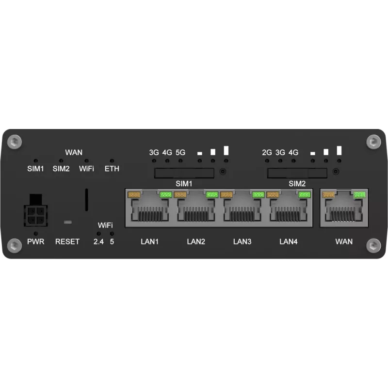 Teltonika RUTM56 5G-router met dubbele modem, RUTM56000000