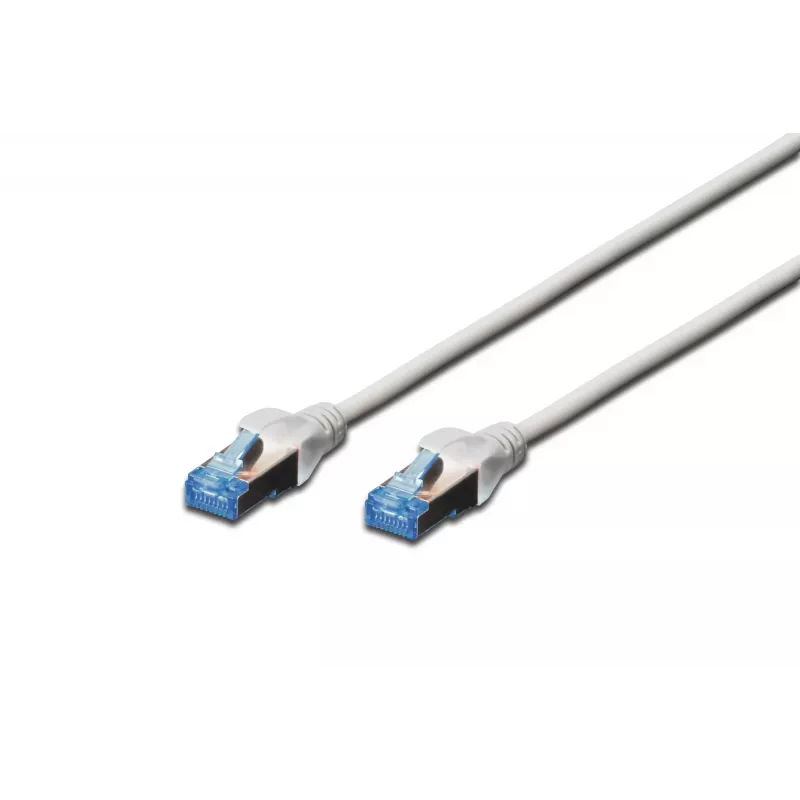 Netwerkkabel Digitus CAT 5e SF/UTP RJ-45 1m grijs
