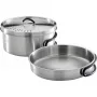 Campingpannenset Campingaz Trekking Kit 3-delig roestvrij staal
