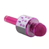 MANTA MIC11-PK microfoon roze — bedraad 3,5 mm jack, licht handapparaat
