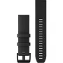 Garmin QuickFit - horlogeband voor smartwatch - zwart, black hardware