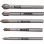 Borenset Makita E-25410 voor glas en tegels, 5 stuks