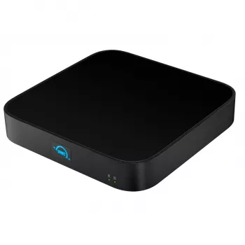 OWC miniStack STX Thunderbolt 4 stapelbare opslagbehuizing met hub, 2 bays (SATA + NVMe), zwart
