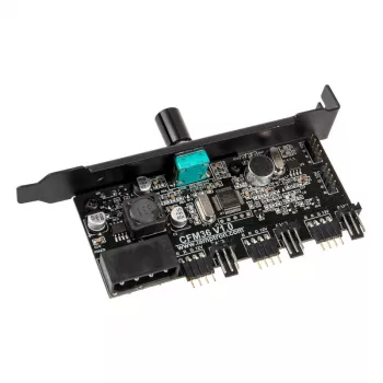 Lamptron CFM36 ventilator- en RGB-LED-controller voor PCI-slot, zwart