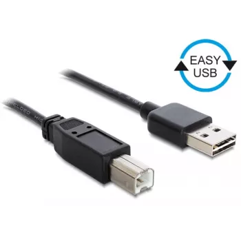 USB-kabel DeLOCK 3 m USB 2.0 A - B stekker/stekker