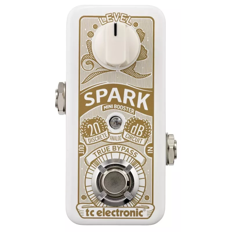 TC Electronic Spark Mini effectpedaal wit