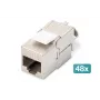 Digitus CAT 6A keystone-module afgeschermd gereedschapsloos module 48 stuks