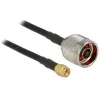 Coaxkabel CFD200 DeLOCK 89420 2,5 m SMA zwart