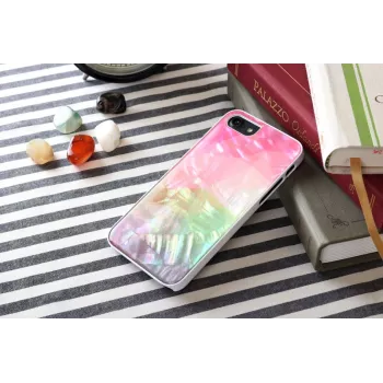 iKins hoesje voor Apple iPhone 8/7 – waterbloempatroon, wit
