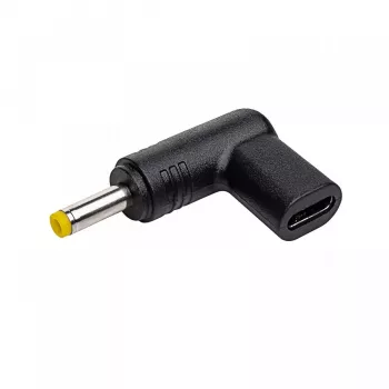 Akyga AK-ND-C04 oplaadadapter USB-C naar DC 4,0 x 1,7 mm voor notebooks, 18,5-20 V, 100 W, voor Lenovo