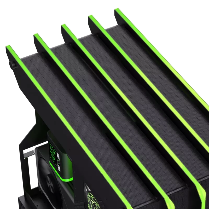 Gamemax behuizing | BLADE CONCEPT | zwart | ATX | voeding niet inbegrepen