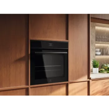 Inbouwoven Electrolux EOE8P39H zwart pyrolytisch, elektrisch, multifunctioneel, zwart
