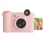 Instantcamera Kodak SMILE+ 2x3 inch roze — 2x3-inch ZINK-prints, ingebouwde oplaadbare accu