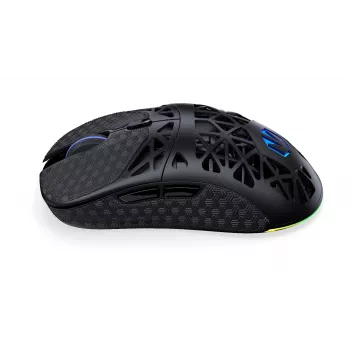 Draadloze gaming-muis ENDORFY LIV — voor rechtshandigen, optisch 12000 DPI, Bluetooth/2,4 GHz, bedraad USB-A/USB-C, 5 knoppen, aRGB-verlichting