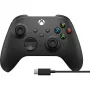 Microsoft Xbox draadloze controller + USB-C-kabel zwart gamepad analoog / digitaal pc, Xbox One, Xbox One S, Xbox One X, Xbox Series S, Xbox Series X