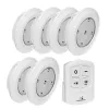 Maclean Energy MCE165 afstandsbediening LED-lampenset, AAA-batterijen, 6 stuks in set