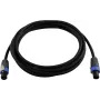 Luidsprekerkabel PSSO 4x2,5 mm², 5 m, zwart