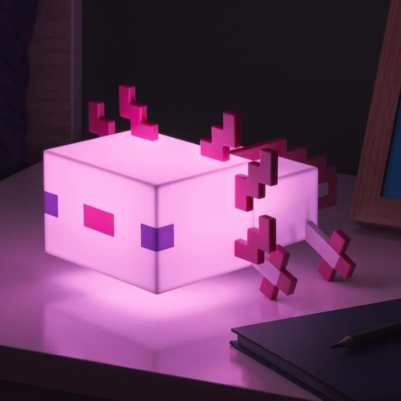 Paladone Minecraft Axolotl-lamp