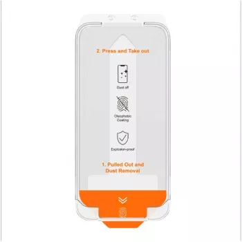 4smarts Second Glass 541424 Servicekit voor iPhone 16e, verpakking van 10