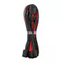 CableMod PRO ModMesh 12VHPWR naar 3x PCIe-kabel - 45 cm, zwart/rood