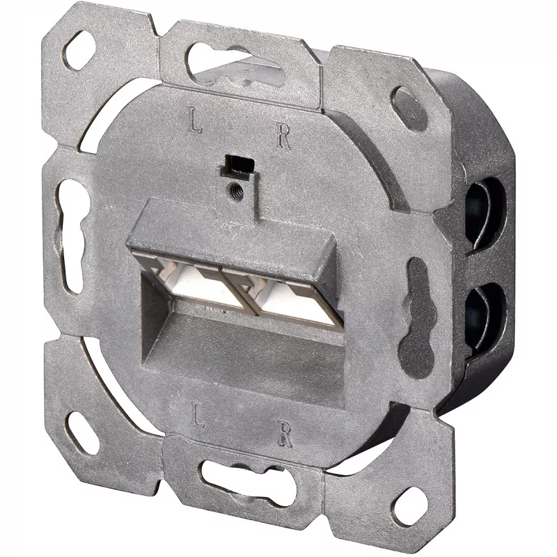 Wandcontactdoos Digitus CAT 5e DN-9001-N
