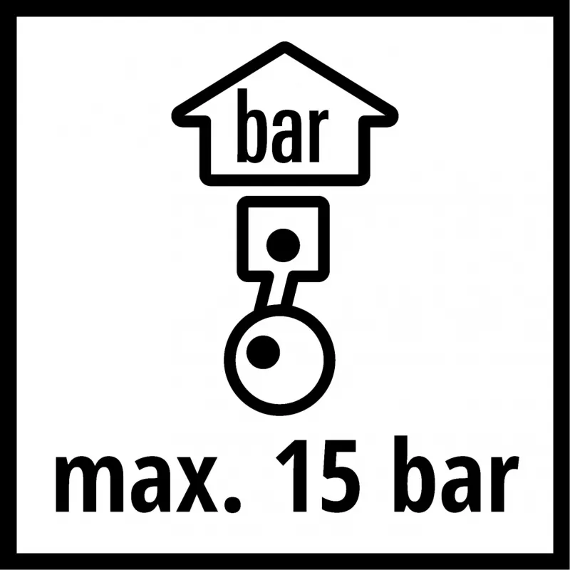 Gevlochten slang 4138100, persluchtslang wit, 10 meter