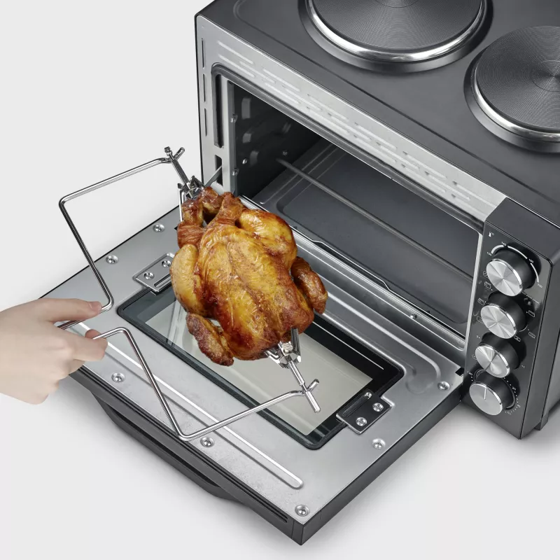 Toaster-oven Severin TO 2074 30L 2500W zwart grill
